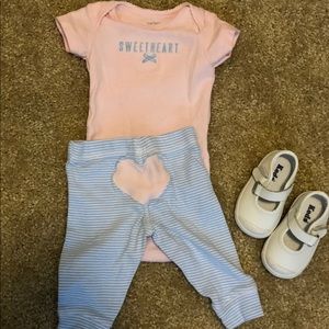 Carters pant set.
